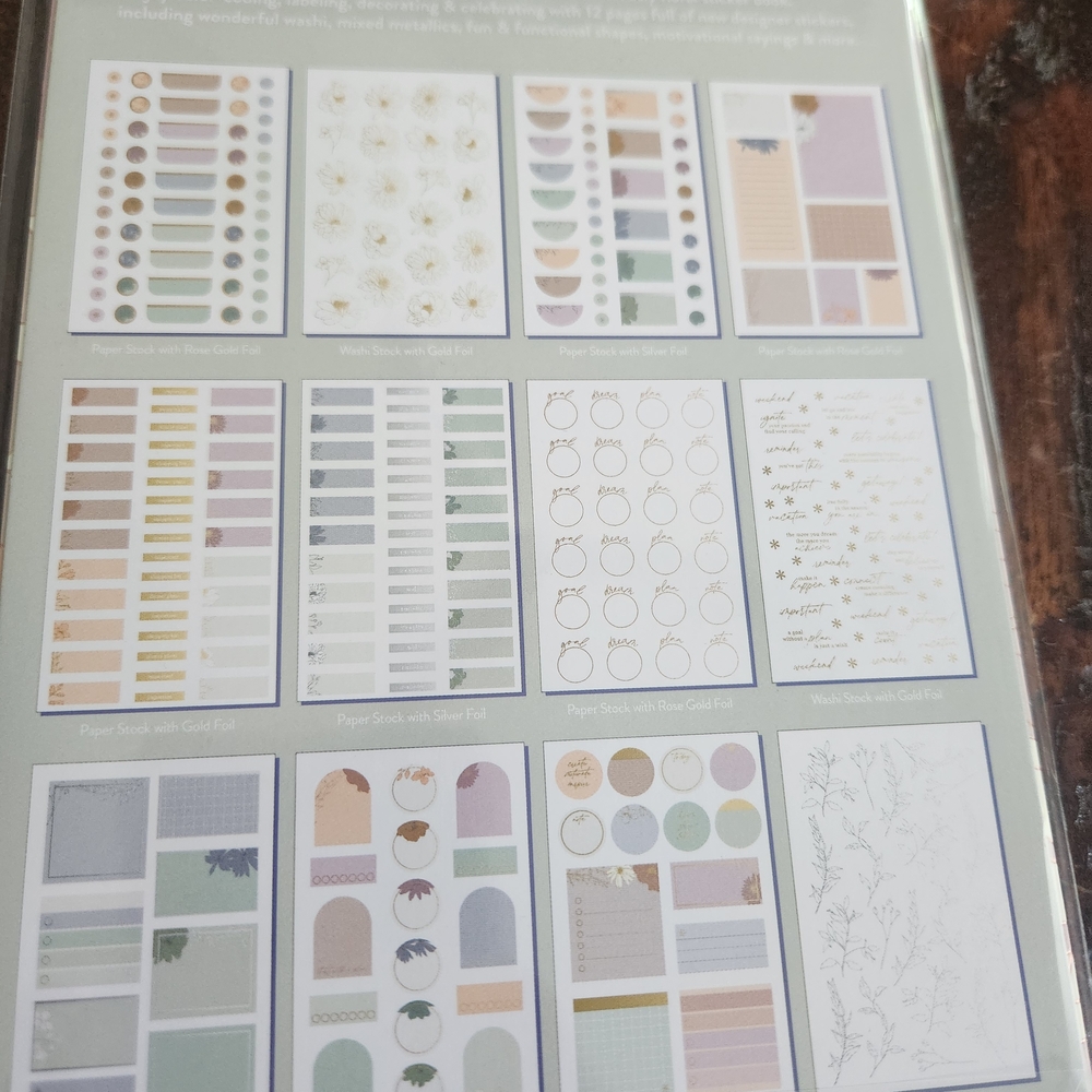 Erin Condren In Bloom Sticker Book - Picture 4 of 5